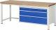 Werkbank 8359A1 | B2000xT700xH840mm | 3xSchublade-TA Werkbank 8359A1 | B2000xT700xH840mm | 3xSchublade-TA