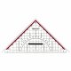 Westcott Geometriedreieck E-10142 00 Griff Skalierung 20cm Westcott Geometriedreieck E-10142 00 Griff Skalierung 20cm
