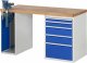 Werkbank 7511A2 | B1500xT700xH890mm | 5xSchublade-TA | 1xSSKL Werkbank 7511A2 | B1500xT700xH890mm | 5xSchublade-TA | 1xSSKL