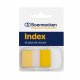 Soennecken Haftstreifen Index 5820 25x43mm 50Streifen Spender gelb Soennecken Haftstreifen Index 5820 25x43mm 50Streifen Spender gelb