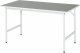 Arbeitstisch Jerry höhenverstellbar | B1500xT800xH800-850mm | L-Platte-25mm