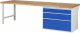 Werkbank 7708A1 | B3000xT900xH840mm | 3xSchublade-VA