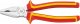 VDE-Kombinationszange L.200mm Kopf verchromt Griffe 2-Komponenten-Griffe