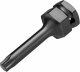 HAZET Schlag- | Maschinenschrauber Schraubendreher-Steckschlüsseleinsatz 995S6-T50LG ∙ 1/2 Zoll (12,5 mm) Vierkant hohl | 24 mm Au