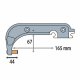 Elektrodenbügel C12 - 8 bar/550 daN - LG 250 mm - isoliert Elektrodenbügel C12 - 8 bar/550 daN - LG 250 mm - isoliert