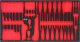 VIGOR Weichschaumeinlage ∙ leer ∙ V5170-L ∙ L x B x H: 563 mm x 393 mm x 35 mm