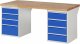 Werkbank 7820A3 | B2000xT900xH890mm | 8xSchublade-TA Werkbank 7820A3 | B2000xT900xH890mm | 8xSchublade-TA