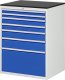 Schubladenschrank XL7.9 | B770xT650xH1030mm | M-Top-22mm | 7xSchublade-TA Schubladenschrank XL7.9 | B770xT650xH1030mm | M-Top-22mm | 7xSchublade-TA