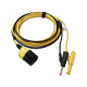 PicoBNC+ 5 m Messleitung permanent Masse | 4 mm (gelb) PicoBNC+ 5 m Messleitung