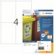 HERMA Etikett 4599 105x148mm ws 160 St./Pack. HERMA Etikett 4599 105x148mm ws 160 St./Pack.