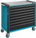 HAZET Werkstattwagen Assistent 179NXXL ∙ einzeln 179NXXL-8 ∙ L x B x H: 1133 mm x 518 mm x 1020 mm ∙ Schubladen | flach: 7× 81 x 