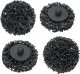 HAZET Eliminator Scheiben Satz ∙ 4-teilig ∙ Roloc® Schnellwechselsystem ∙ Weiche Variante ∙ ⌀ 50,8 mm 9033-11-030/4