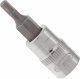 VIGOR Innensechskant Schraubendreher-Einsatz ∙ V2430N ∙ 1/4 Zoll (6,3 mm) Vierkant hohl ∙ Innen Sechskant Profil ∙ SW 3 mm