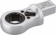 HAZET Einsteck-Ratschen-Ringschlüssel 6606D-19 ∙ 14 x 18 mm Einsteck-Vierkant massiv ∙ Außen Doppelsechskant Profil ∙ SW 19 mm