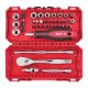 1/4" Ratschen,  Steckschlüssel Set (38)