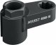 HAZET Abgassonden Einsatz 4680-10 ∙ 1/2 Zoll (12,5 mm) Doppel-Vierkant hohl ∙ Außen Sechskant Profil ∙ SW 20 mm