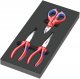 9781 Schaumstoffeinlage KNIPEX Zangen Set 2 | 3-teilig