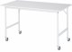 Fahrbarer Arbeitstisch Jerry (4 LR) | B1500xT800xH900mm | M-Platte-22mm Fahrbarer Arbeitstisch Jerry (4 LR) | B1500xT800xH900mm | M-Platte-22mm