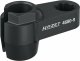 HAZET Abgassonden Einsatz 4680-9 ∙ 1/2 Zoll (12,5 mm) Doppel-Vierkant hohl ∙ Außen Sechskant Profil ∙ SW 19 mm