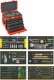 Line Maintenance-Set (metrisch) im Werkzeug-Trolley Nr. 13217 13214/1 WT/LR L.381mm B.581mm H.455mm 163 St.