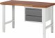 Werkbank höhenverstellbar 7125I1 | B1500xT700xH790-1140mm | 2xSchubladen-TA Werkbank höhenverstellbar 7125I1 | B1500xT700xH790-1140mm | 2xSchubladen-TA