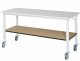 Fahrbarer Arbeitstisch (HV) Tom - KM-01 | B2000xT800xH910-1230mm | M-Platte-22mm Fahrbarer Arbeitstisch (HV) Tom - KM-01 | B2000xT800xH910-1230mm | M-Platte-22mm