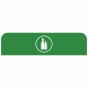 Rubbermaid Hinweisschild 2155307 f.Behältereinheit 125l Glas gn Rubbermaid Hinweisschild 2155307 f.Behältereinheit 125l Glas gn