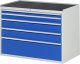 Schubladenschrank XXL5.2 | B1145xT650xH825mm | MT-Top-25mm | 5xSchublade-VA Schubladenschrank XXL5.2 | B1145xT650xH825mm | MT-Top-25mm | 5xSchublade-VA