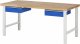 Werkbank höhenverstellbar 7002A1 | B2000xT900xH790-1140mm | 2xSchublade-TA Werkbank höhenverstellbar 7002A1 | B2000xT900xH790-1140mm | 2xSchublade-TA