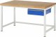 Werkbank höhenverstellbar 8001A1 | B1500xT900xH840-1040mm | 1xSchublade-TA Werkbank höhenverstellbar 8001A1 | B1500xT900xH840-1040mm | 1xSchublade-TA