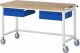 Fahrbare Werkbank 8002I1 | B1500xT700xH880mm | Ablageboden MT | 2xSchublade-TA Fahrbare Werkbank 8002I1 | B1500xT700xH880mm | Ablageboden MT | 2xSchublade-TA