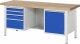 Werkbank 8553A2 | B2000xT700xH840mm | 4xSchublade-TA | 1xTür