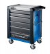 Werkstattwagen 95/6 PRO 6 Schubl. 496 x 827 x 1020 mm blau | RAL 270 30 35; schwarz | RAL 9005 Werkstattwagen 95/6 PRO 6 Schubl. 496 x 827 x 1020 mm blau | RAL 270 30 35; schwarz | RAL 9005