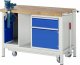 Werkbank mit Fahrgestell 8181-6 | B1250xT700xH880mm | 1xSchublade-TA,1xSSK,1xTür Werkbank mit Fahrgestell 8181-6 | B1250xT700xH880mm | 1xSchublade-TA,1xSSK,1xTür