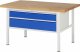Werkbank höhenverstellbar 8323A1 | B1500xT900xH840-1040mm | 2xSchublade-TA Werkbank höhenverstellbar 8323A1 | B1500xT900xH840-1040mm | 2xSchublade-TA