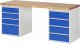 Werkbank 7820A3 | B2000xT700xH890mm | 8xSchublade-TA Werkbank 7820A3 | B2000xT700xH890mm | 8xSchublade-TA