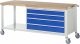 Fahrbare Werkbank 8362 | B2000xT700xH880-1080mm | 4xSchublade-TA