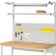 System-Aufbau - Komplettset 04 | für Produktbreite 1500 mm | RAL7035/RAL7035