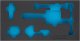 HAZET 2-Komponenten Weichschaumeinlage 163-560L ∙ L x B: 342 mm x 172 mm