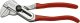 Zangenschlüssel PowerGRIP L.180mm Kopf verchromt Griffe roter Kunststoffüberzug