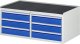 Schubladenschrank LL2.3.3 | B1145xT650xH465mm | MT-Top-25mm | 6xSchublade-VA Schubladenschrank LL2.3.3 | B1145xT650xH465mm | MT-Top-25mm | 6xSchublade-VA