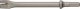HAZET Meißel (Ersatz) für 9035H/6 9035H-02 ∙ Länge: 177,5 mm