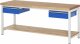Werkbank höhenverstellbar 8002A7 | B2000xT700xH840-1040mm | 2xSchublade-TA Werkbank höhenverstellbar 8002A7 | B2000xT700xH840-1040mm | 2xSchublade-TA