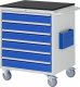 Montagewagen XL5.16 | B770xT650xH970mm | 6xSchublade-TA | M-Top-20mm