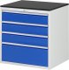 Schubladenschrank XL5.3 | B770xT650xH820mm | M-Top-22mm | 4xSchublade-TA Schubladenschrank XL5.3 | B770xT650xH820mm | M-Top-22mm | 4xSchublade-TA
