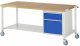 Fahrbare Werkbank 8152 | B2000xT900xH880-1080mm | 1xSchublade-TA | 1xTür Fahrbare Werkbank 8152 | B2000xT900xH880-1080mm | 1xSchublade-TA | 1xTür