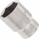 VIGOR Sechskant Steckschlüsseleinsatz ∙ V2568N ∙ 1/2 Zoll (12,5 mm) Vierkant hohl ∙ Außen Sechskant Profil ∙ SW 22 mm
