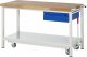 Werkbank mit Fahrgestell 8001I6 | B1500xT700xH880mm | 1xSchublade-TA Werkbank mit Fahrgestell 8001I6 | B1500xT700xH880mm | 1xSchublade-TA