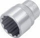 HAZET Steckschlüsseleinsatz 880AZ-3/4 ∙ 3/8 Zoll (10 mm) Vierkant hohl ∙ Außen Doppelsechskant-Tractionsprofil ∙ SW 3⁄4″