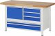Werkbank 8932A2 | B1500xT700xH840mm | 5xSchublade-TA | 1xTür Werkbank 8932A2 | B1500xT700xH840mm | 5xSchublade-TA | 1xTür